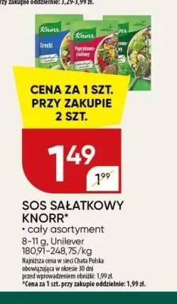 Sos sałatkowy Knorr