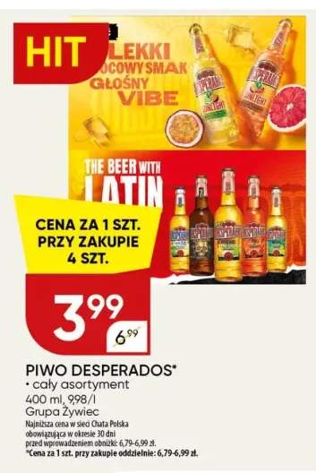 Piwo Desperados Original +2 warianty