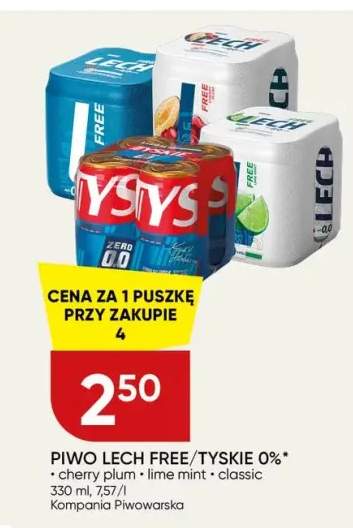 Piwo bezalkoholowe Lech Free Classic +3 warianty