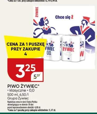 Piwo Żywiec Klasyczne +1 wariant