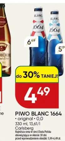 Piwo Blanc 1664 Original +1 wariant