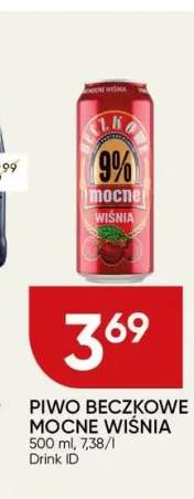 Piwo Beczkowe Mocne Wiśnia