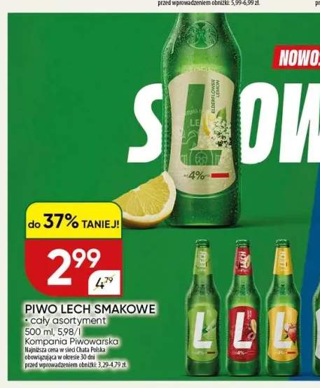 Piwo Lech Smakowe Mojito +2 warianty