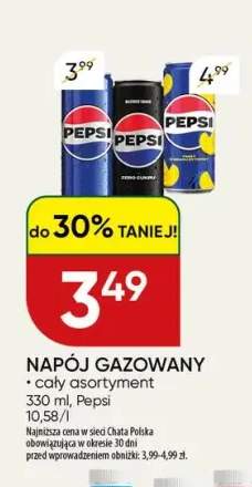 Napój gazowany Pepsi +3 warianty