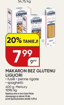 Makaron bezglutenowy Liguori fusilli +2 warianty