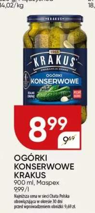 Ogórki konserwowe Krakus