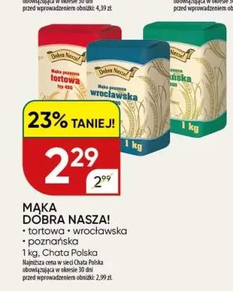 Mąka tortowa Dobra Nasza! +2 warianty