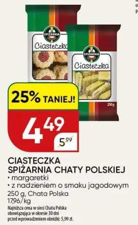 Ciasteczka margaretki Spiżarnia Chaty Polskiej +1 wariant
