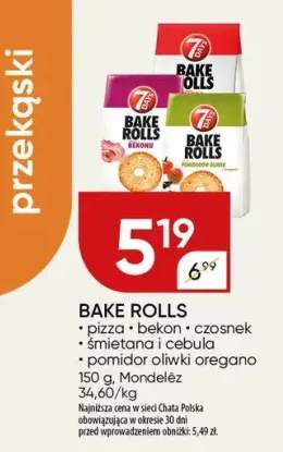 Sucharki Bake Rolls pizza +4 warianty