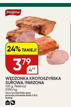Wędzonka krotoszyńska surowa Peklimar +1 wariant