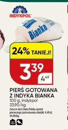 Pierś Gotowana z Indyka Bianka Indykpol