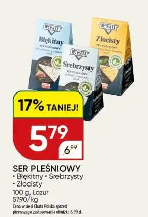 Ser pleśniowy Srebrzysty Lazur +2 warianty