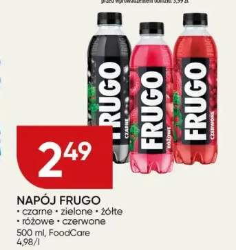 Napój Frugo czarne +4 warianty