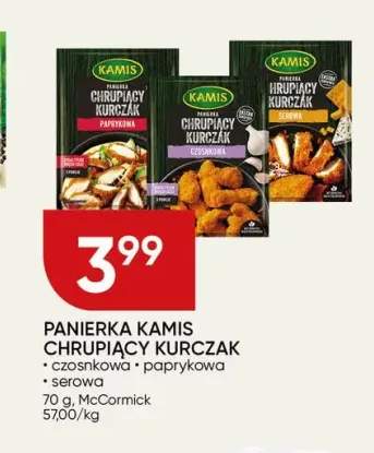 Panierka Kamis Chrupiący Kurczak paprykowa +2 warianty