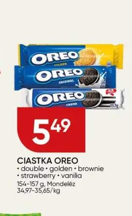 Ciastka Oreo Double +4 warianty