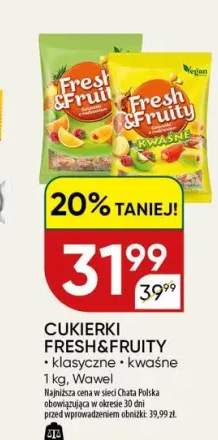 Cukierki Wawel Fresh & Fruity klasyczne +1 wariant