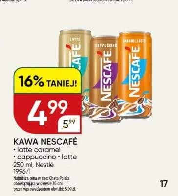 Kawa Nescafé Latte Caramel +2 warianty