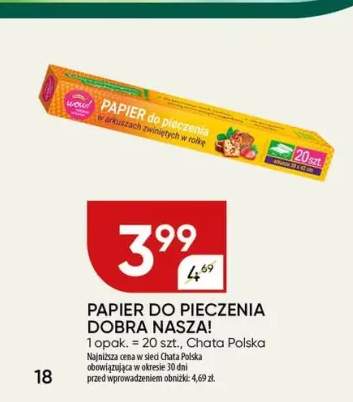 Papier do pieczenia Dobra Nasza!
