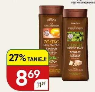 Szampon do włosów Joanna Tradycyjna Receptura Drożdże Piwne i Chmiel +1 wariant