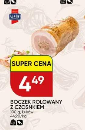 Boczek rolowany z czosnkiem Łuków