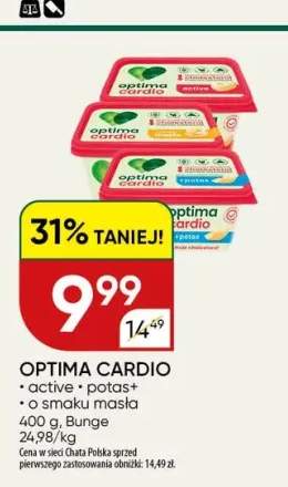 Margaryna Optima Cardio active +2 warianty