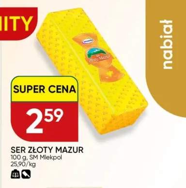 Ser Złoty Mazur Mlekpol