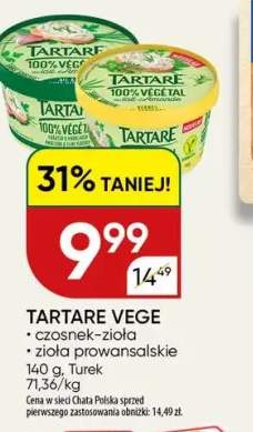 Tartare Vege zioła prowansalskie +1 wariant