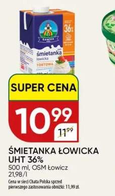 Śmietanka Łowicka UHT 36%