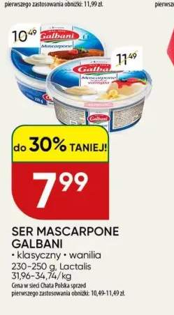 Ser Mascarpone klasyczny Galbani +1 wariant