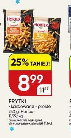 Frytki proste Hortex +1 wariant