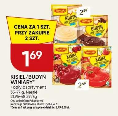 Budyń smak śmietankowy Winiary +3 warianty
