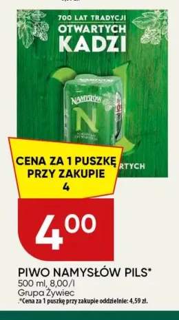 Piwo Namysłów Pils