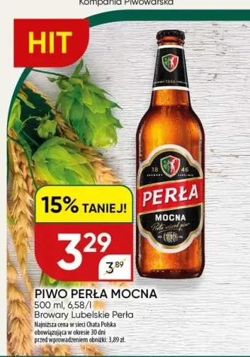 Piwo Perła Mocna