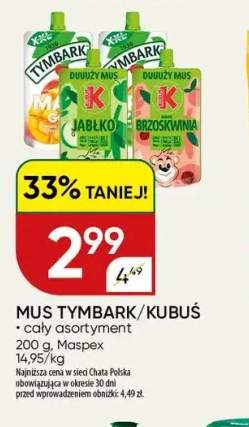 Mus Tymbark/Kubuś +2 warianty