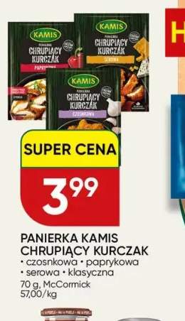 Panierka Kamis Chrupiący Kurczak czosnkowa +3 warianty