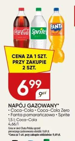 Napój gazowany Coca-Cola +3 warianty