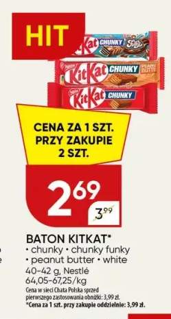 Baton KitKat chunky funky +3 warianty