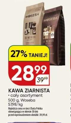 Kawa ziarnista Woseba