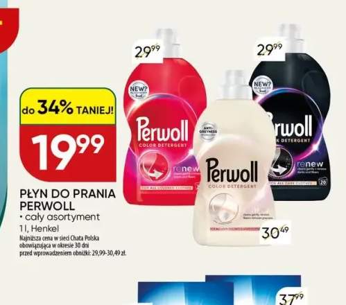 Płyn do prania Perwoll +3 warianty