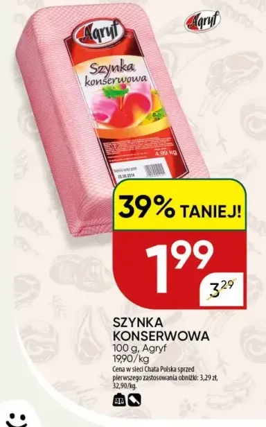 Szynka konserwowa Agryf