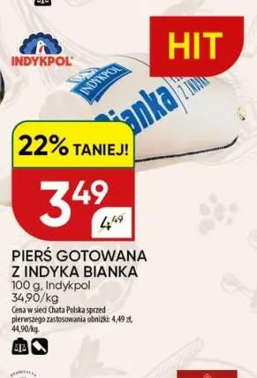 Pierś gotowana z indyka Bianka Indykpol