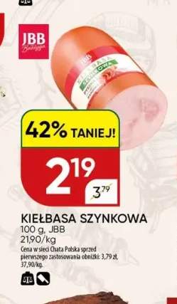 Kiełbasa szynkowa JBB