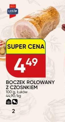 Boczek rolowany z czosnkiem Łuków