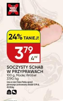 Soczysty schab w przyprawach Madej Wróbel