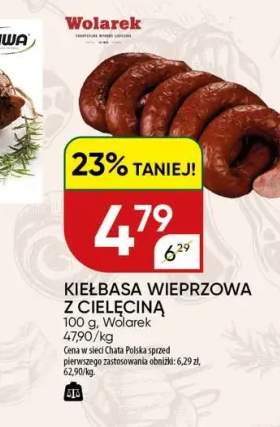 Kiełbasa wieprzowa z cielęciną Wolarek