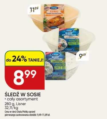 Śledź w sosie Lisner