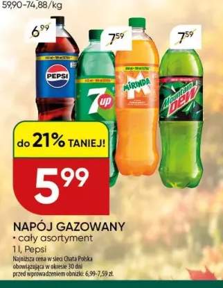 Napój gazowany Pepsi