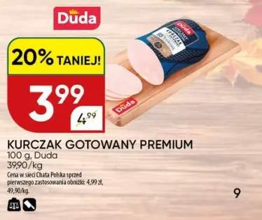 Kurczak gotowany premium Duda
