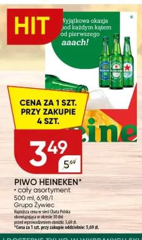 Piwo Heineken
