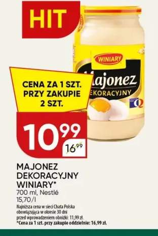 Majonez dekoracyjny Winiary